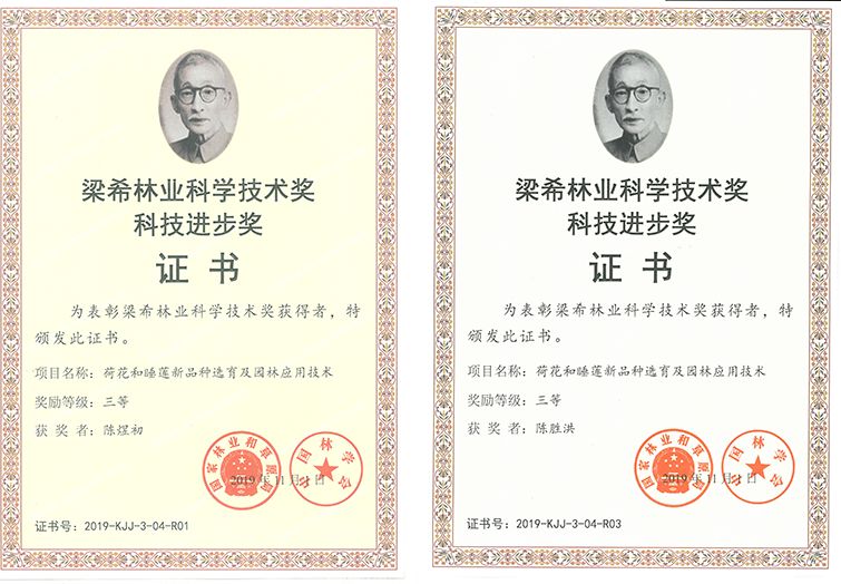 梁希林業(yè)科學(xué)技術(shù)獎(jiǎng)